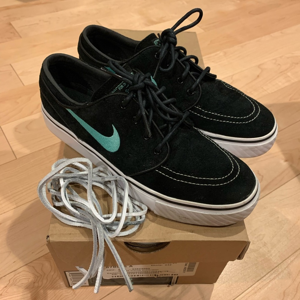 Nike Tiffany Janoskis (2013 release) Mint/Black